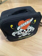 Ed Hardy - Heart And Skull - Strap Lunchbox - Vintage Y2K picture