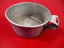 pre-WWI US Army Pattern 1908 Aluminum Mess or Drinking Cup - Marked US - RARE #2 picture