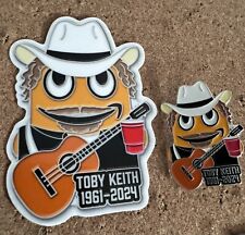 Toby Keith Peccy Pin Amazon And  Matching Sticker picture