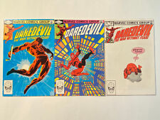 Daredevil Lot - 3 Comics:  Including Issues #185, #186, & #187  (Marvel, 1982) picture