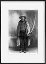 1903 Photo Geronimo, Apache Chief, 1829-1909, full-length portrait, standing, fa picture