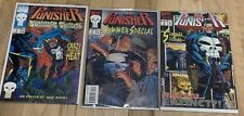 Punisher Summer Special Mixed Lot Of 3, 1991-#1, 1993-#3, 1994-#4, VF/NM picture