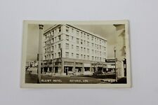 Antique/Vintage 1940s Astoria Oregon RPPC Real Photo Postcard Elliot Hotel picture