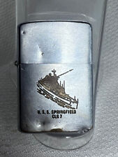 1964/1965  Zippo Lighter US Navy U.S.S. Springfield CLG-7 Guided Missile Cruiser picture