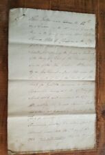 ANTIQUE Hand Written English Deed - 12 June 1818 - The Skinners Comp. Kent Co. picture