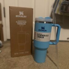 New Stanley Blue 2023 Holiday Tumbler 40oz H2.0 Cup Bottle Gift picture