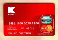 KMART Valued Customer ( 2008 ) Debit Card ( $0 ) picture
