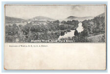 c1900s Delaware River from Cave Bank Souvenirs of Walton NY PMC Postcard picture