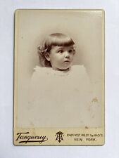 Victorian Adorable Little Boy Antique Cabinet Card photograph picture