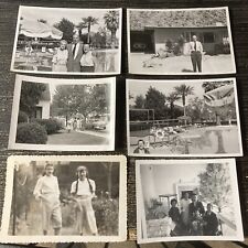 VINTAGE Photo Lot Of 12 Black & White Assorted Mixed People Snapshot X36 picture