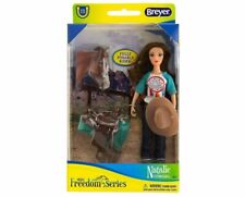 Breyer #62025  Natalie Cowgirl Doll, Bridle and Saddle 5 pc Playset, NEW in BOX picture