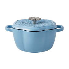 Periwinkle Enameled Cast Iron 2-Quart Dutch Oven with Lid Dutch Oven picture