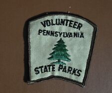 Vintage Pennsylvania State Parks Patch Volunteer PA picture