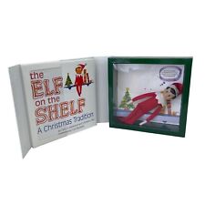Elf on the Shelf Light Skin Brown Hair Blue Eye Toy and Book Christmas Holiday picture