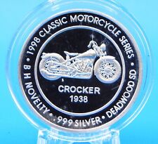 1998 Harley-Davidson CLASSIC MOTORCYCLE SERIES  .999 Fine Silver picture