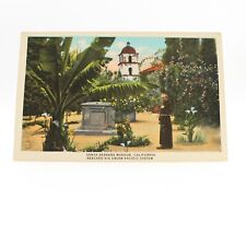Postcard CA Santa Barbara Mission California Union Pacific Vintage Unposted picture