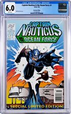 Captain Nauticus & Ocean Force #1 CGC 6.0 (May 1994, Entity) Bill Maus Newsstand picture
