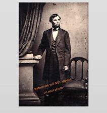 1863 Abraham Lincoln PHOTO Rare Standing Portrait Civil War President picture