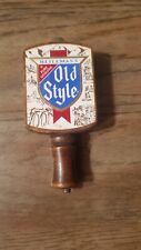 Heileman’s Old Style beer tap handle 6 inches w/brass top picture