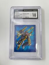 CYCLONUS 2005 TRANSFORMERS GEN 1 STICKERS HOLO PARALLEL #TA9 CGC 10 picture