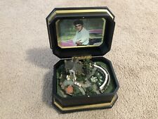 RARE Elvis Presley's GRACELAND The King Legendary Home Figurine Music Box  picture