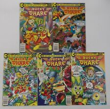 Bucky O'Hare #1-5 VF/NM complete series Larry Hama - all newsstand variants picture
