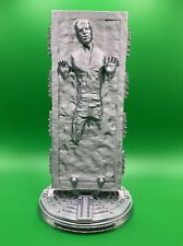 Han Solo in Carbonite 3D Printed Star Wars | Plastic Filament | 7.5 Inches Tall picture