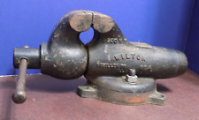 Vintage WILTON 3” Jaw Machinist Bullet Vise With Swivel Base #9300 SCHILLER PARK picture