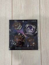 USJ Universal Studios Japan Halloween Hamikuma Can Badges Pins Set NEW picture