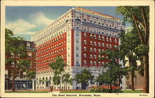 Hotel Bancroft Worcester Massachusetts MA ~ mailed 1939 picture