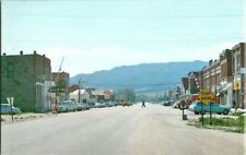 Postcard~Boulder City Montana~Street View~Vintage Cars~c1970~Unposted picture