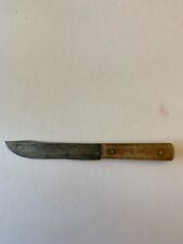 Vintage Old Hickory Ontario Knife Co. Tru Edge Butchers Knife USA 7” Blade picture