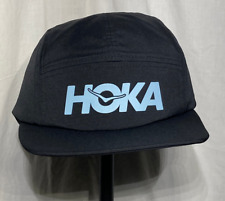Hoka One Logo Polyester Sport Running Cap Unisex Adult. Black One Size picture