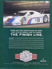 2004 Rolex Cosmograph Daytona Print Ad; The Finish Line picture
