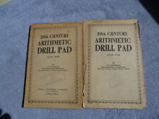 Two 20th Century Arithmetic Drill Pads picture