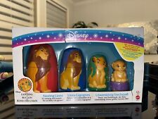 1994 Mattel Disney RARE The Lion King Nesting Lions Dolls BRAND NEW SEALED BOX picture