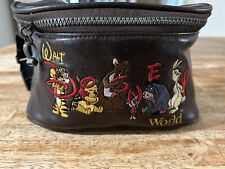 Faux Leather Walt Disney World embroidered Winnie the Pooh Fanny Pack Pre-owed picture