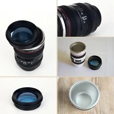Camera Lens Travel Coffee Mug 400ml Steel Thermos Cup Photographer Friend picture