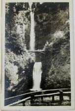 1930s Multnomah Falls Columbia River OR Postcard Sawyer Vintage Oregon  picture