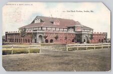 Postcard Missouri Sedalia Live Stock Pavilion Hand Colored Antique Vintage 1907 picture