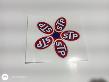 Vintage STP Flower Power Sticker