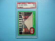 1977 O-PEE-CHEE STAR WARS CARD #209 THE REBEL TROOPS PSA 9 MINT SHARP+ GL picture