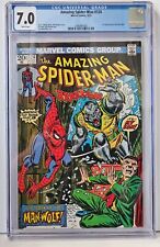 CGC 7.0 Amazing Spider-Man #124 1st Man-Wolf Conway Story Romita Cover 1973 picture