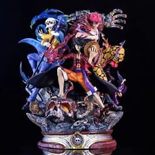 One Piece Three Captain Anime Figure Kid Law Luffy Action Pvc Model - picture