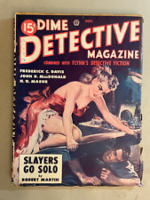 DIME DETECTIVE Magazine / NOVEMBER 1949 / VG Condition / Pulp picture