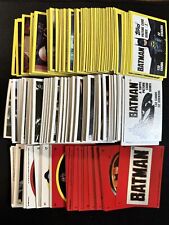 1989 Batman COMPLETE Set Lot Series 1 & 2 #1-132 + Stickers 1-44 308 Total Cards picture