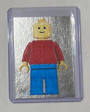 LEGO Man Platinum Plated Artist Signed “Established 1949” Trading Card 1/1 picture