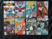 8 DC COMIC BOOKS Wonder Woman  Justice League of America #75 Flash #77  Spectre  picture