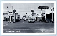 c1950's Coca Cola 76 Gas Station Studebaker El Centro CA RPPC Photo Postcard picture