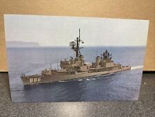 U.S.S. Orleck (DD-886) Ship Postcard picture